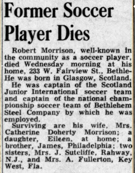 Robert Morrison (soccer)