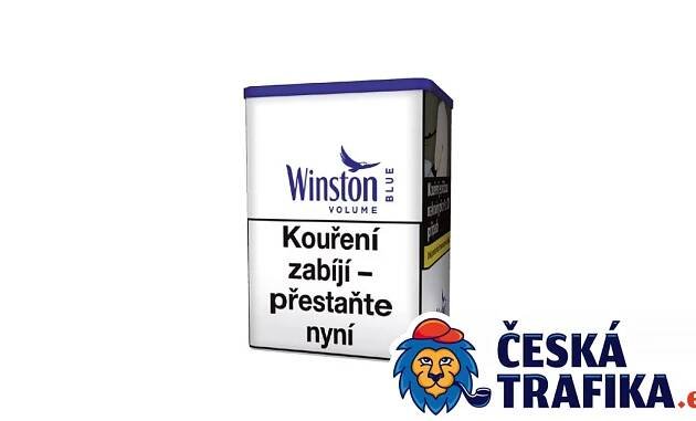 Winston blue dóza 69g cigaretový tabák VOLUME TOBACCO PRO VÍCE CIGARET