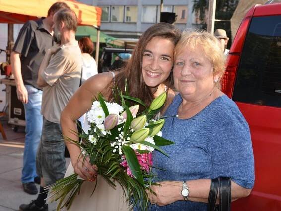 FOTO: Eliška Lüftnerová rozdávala radost