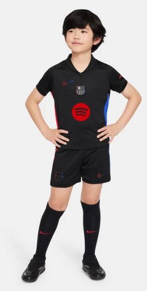 Younger kids away kit 24/25 FC Barcelona