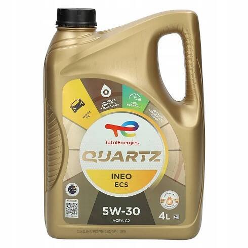 Motorový olej Total Quartz Ineo ECS 5W30 4L Kód výrobcu 3425901106946