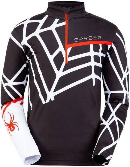 Spyder Vital White-Black M Mikina - Muziker