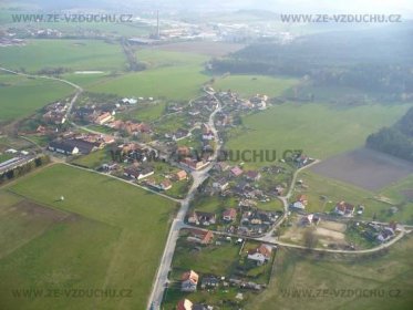 Fotografie ze vzduchu - Fotografie obcí P až Ž - Srnín