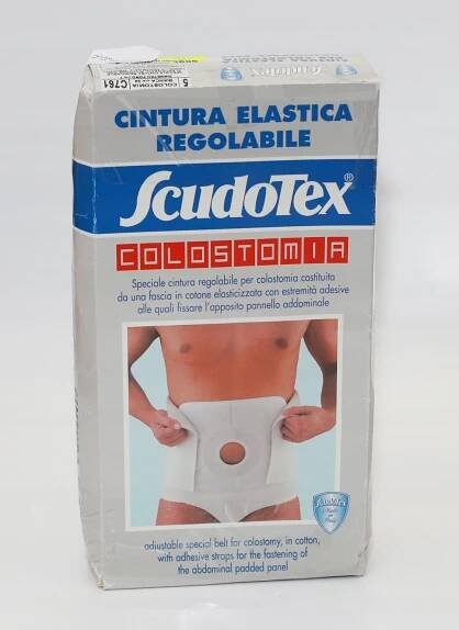 Scudotex Kolostomický pás 24 cm s panelem 7 cm EAN (GTIN) 0061261643740