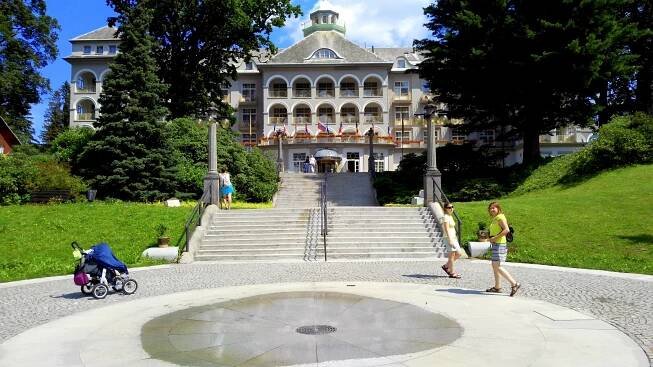 Priessnitzovy léčebné lázně Jeseník - Turistický informační portál Olomouckého kraje