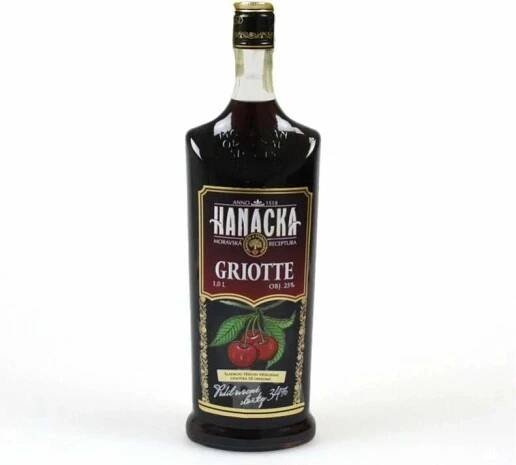 Hanácká Griotte 25% 1 l (holá láhev)