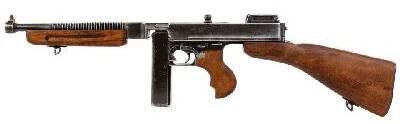 Replika samopal Thompson M1 A1, Worn, USA 1928