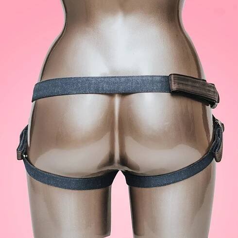 Strap&bound - Popruh FF jeans blue - Intimity.cz