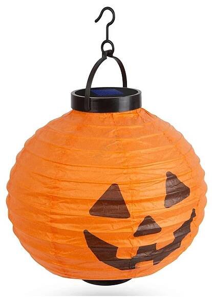 LED Solární dekorace HALLOWEEN LED/150 mAh IP44 dýně