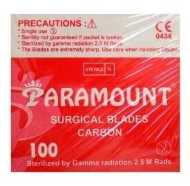Čepelka skalpelová Paramount - 100 ks (Provedeni Paramount 10)