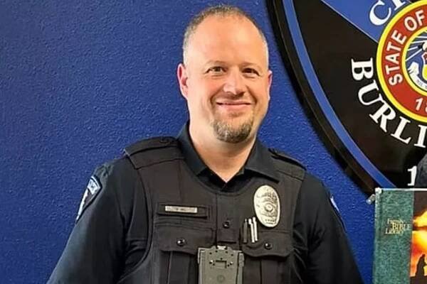Burlington Police Chief Nathan Hill