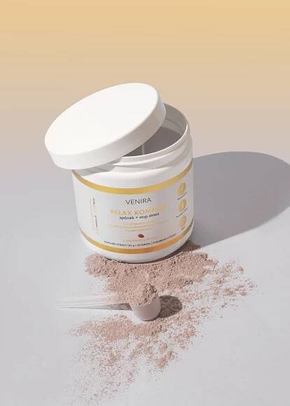 VENIRA Relax komplex spánek + stop stress jahoda 81 g