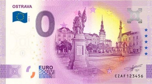 0 Euro Souvenir OSTRAVA - MASARYKOVO NÁMĚSTÍ - 2023 - NOVINKA - Sběratelství