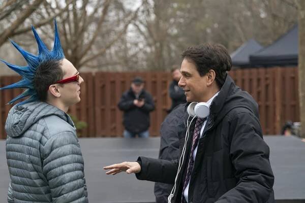 Jacob Bertrand, Ralph Macchio - Cobra Kai - Série 6 - Z natáčení