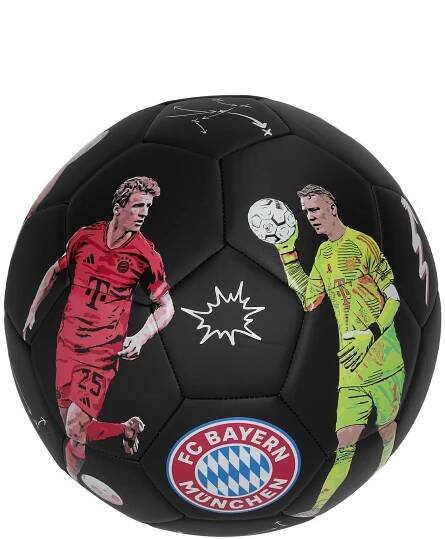 FC Bayern München - Bayern Mníchov lopta čierna 2024-2025 - SKLADOM
