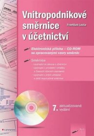 Vnitropodnikov�é směrnice v účetnictví + CD - František Louša