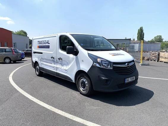 Polep dodávky pro Timeseal | reklamní speciálka - výroba reklamy
