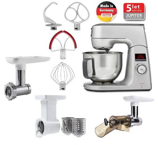 Robot JUPITER 810001 + sada struhadel + lis na ovoce + masořezka 12999 Kč