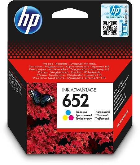 HP F6V24AE č. 652 barevná