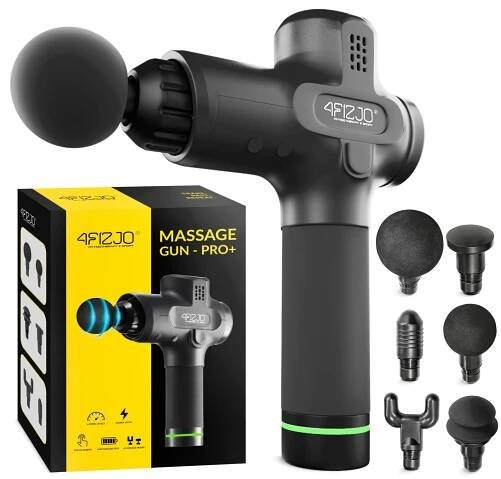 Ruční masážní přístroj MASSAGE GUN PRO+ 4FIZJO