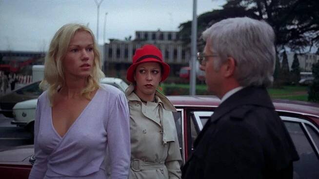 Brigitte Lahaie, Rachel Mhas, Bernard Papineau - La Nuit des traquées - Z filmu