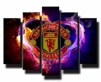 5 dielny obraz na stenu Manchester United