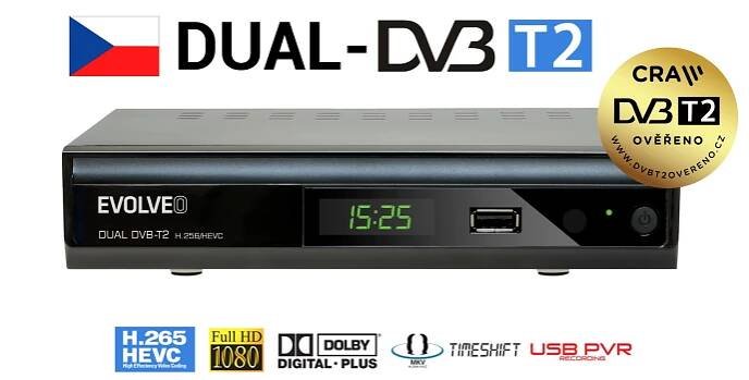 Evolveo Gamma T2 (DT-4060-T2-HEVC)