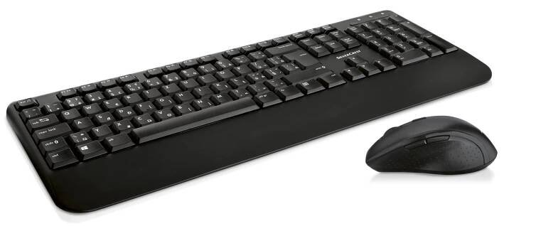 Bezdrátová klávesnice s myší