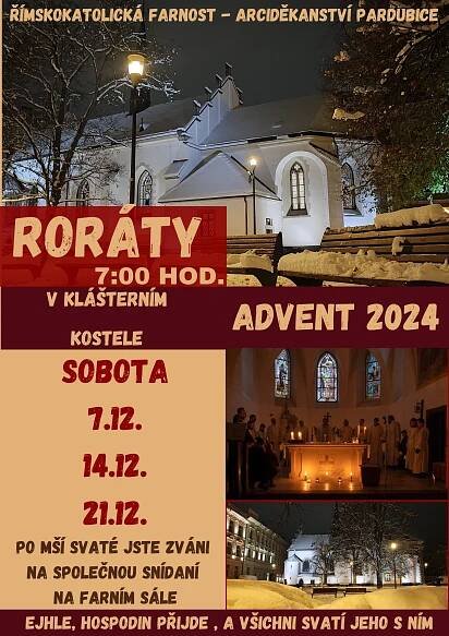 Farnost Pardubice - Článek [Roráty]