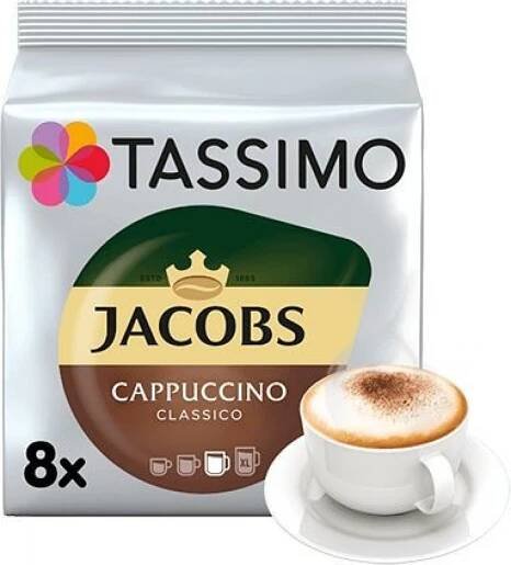 Tassimo Jacobs Cappuccino Classico 8 ks