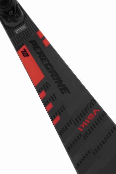 Sjezdové lyže VÖLKL PEREGRINE 72 + RMOT3 12 GW B - grey/red 163