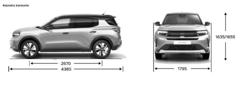 Opel Frontera Mild-hybrid Edition 110k Autom