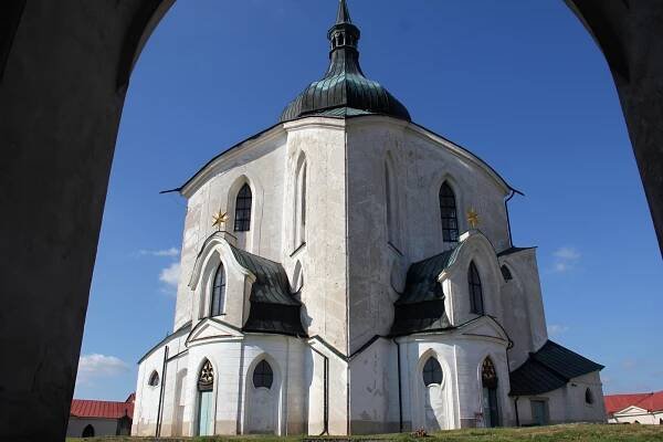 Santiniho klenot na Zelené hoře je nejčastějším cílem turistů na Vysočině