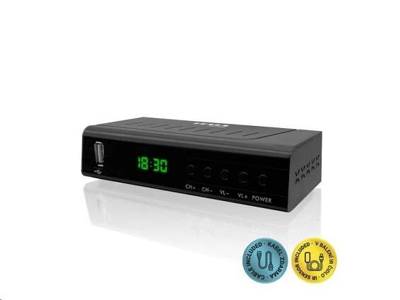TESLA TE-323 - set-top box DVB-T2 (H.265/HEVC)