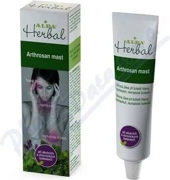Alpa Herbal Arthrosan mast při akutních a chronických bolestech 30 g