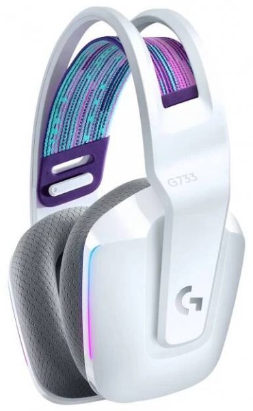 Headset Logitech Gaming G733 Lightspeed - bílý | eberry.cz
