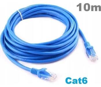 Síťový kabel LAN Ethernet RJ45 UTP 10 m Cat6