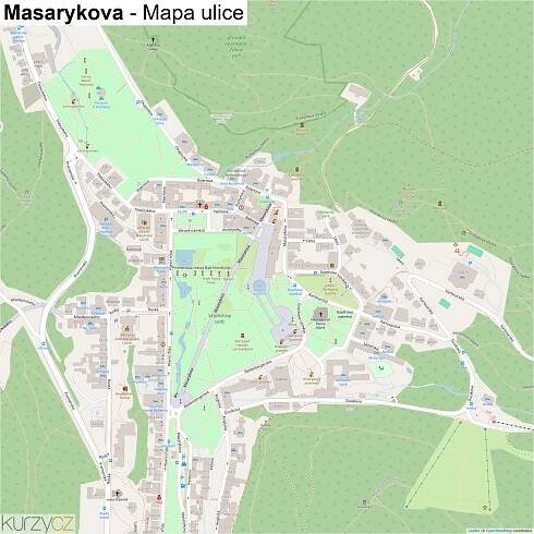 Masarykova - mapy | Kurzy.cz