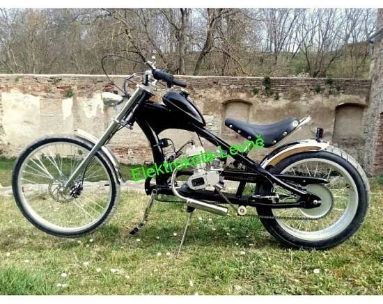 Motokolo Chopper 49cc černé