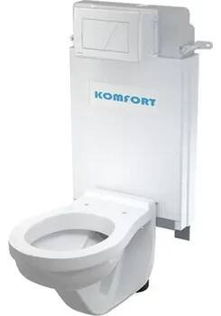 Alcadrain Modul C100 Komfort set + WC mísa + tlačítko