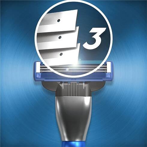 GILLETTE Mach3 Turbo holicí strojek + hlavice 5 ks