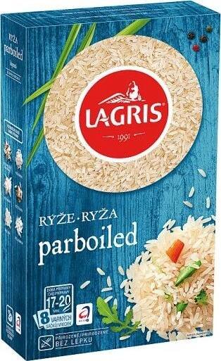Lagris Parboiled rýže bílá ve varných sáčcích