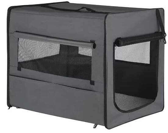 EUGAD Skládací psí box Š 90 x V 67 x H 59 cm
