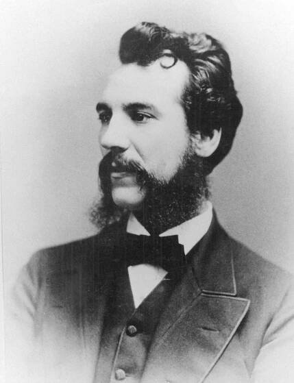 Alexander Graham Bell (1847-1922), Scottish-born American inventor.