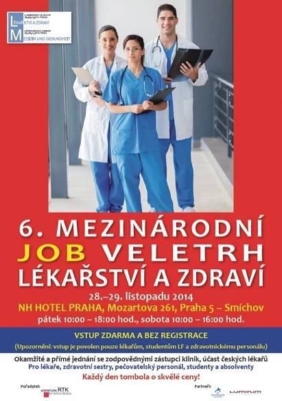 6. Mezinárodní JOB veletrh lékařství a zdraví v Praze