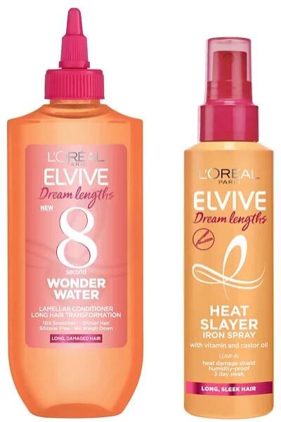 L'Oréal Paris Elvive Dream Duo - Zázračná vodní kúra a ochranný sprej Heat Slayer