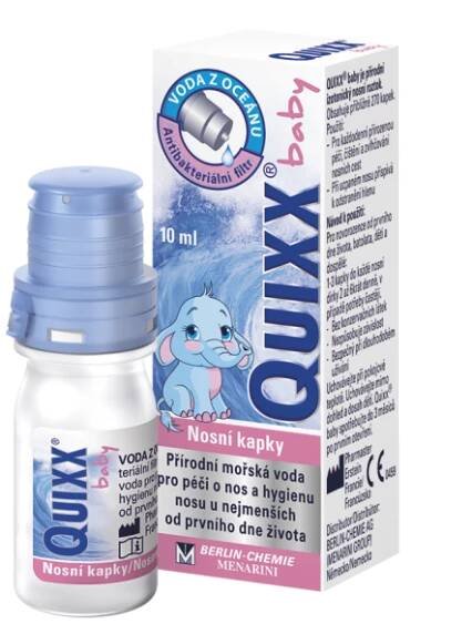 Quixx baby nosní kapky 10ml
