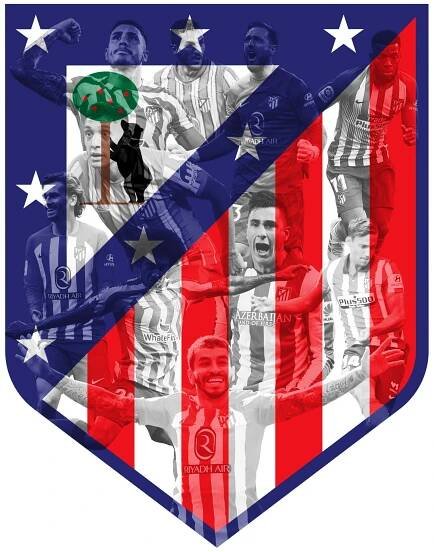 Atletico Madrid - legendy - Drevené puzzle