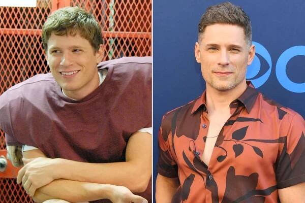 Matt Lauria as Luke Cafferty on 'Friday Night Lights'; Matt Lauria at CBS Fest in L.A. on May 7, 2025