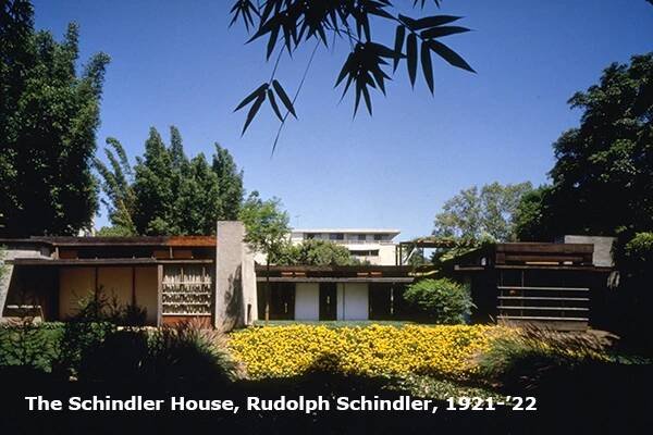 The Schindler House, Rudolf Schindler, 1921-'22